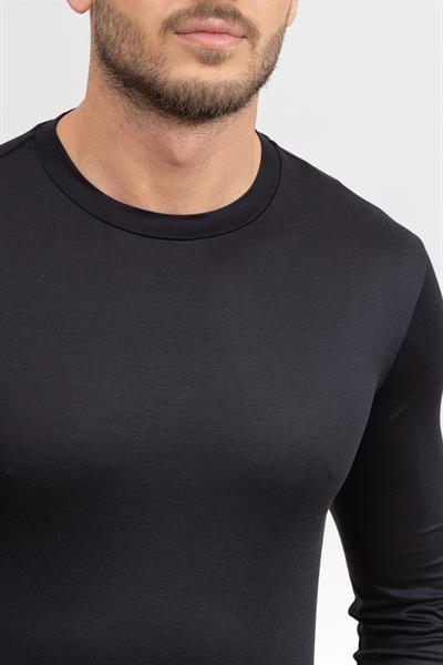 Emporio Armani Erkek Bisiklet Yaka T-Shirt Lacivert