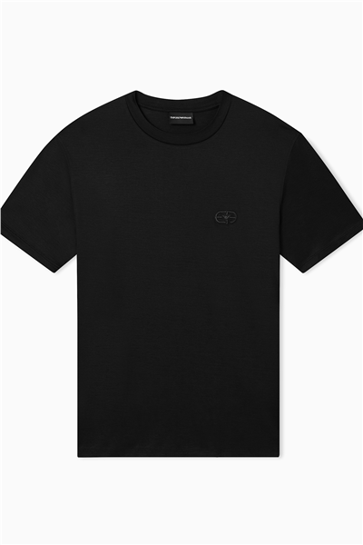 Emporio Armani Erkek Bisiklet Yaka T-Shirt Siyah