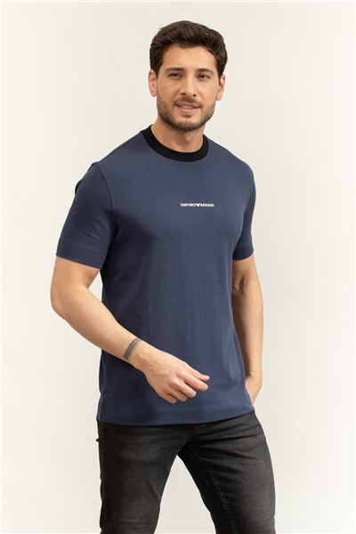 Emporio Armani Erkek Bisiklet Yaka T-Shirt