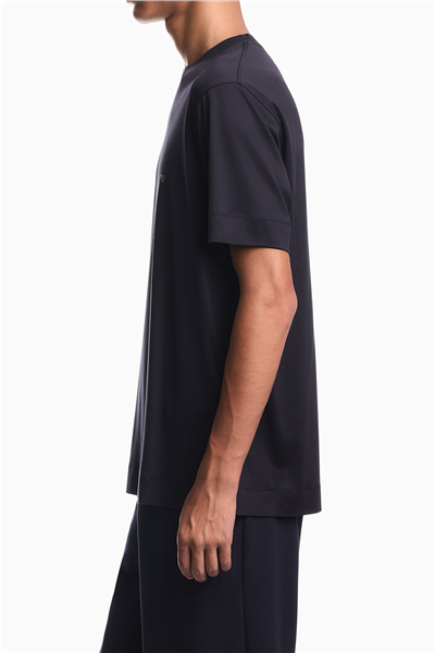 Emporio Armani Erkek Bisiklet Yaka T-Shirt Lacivert