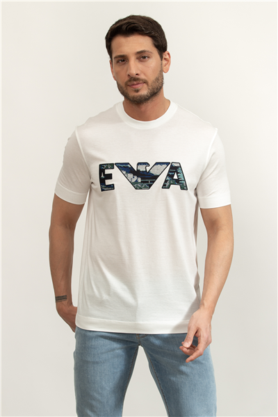 Emporio Armani Erkek Bisiklet Yaka T-Shirt