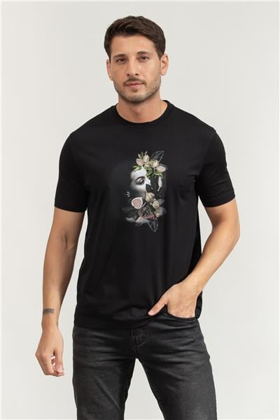 Emporio Armani Erkek Bisiklet Yaka T-Shirt