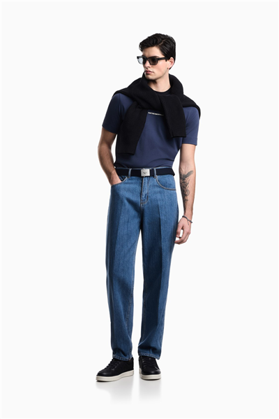 Emporio Armani Erkek Bisiklet Yaka T-Shirt