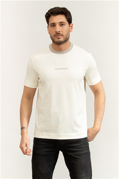 Emporio Armani Erkek Bisiklet Yaka T-Shirt