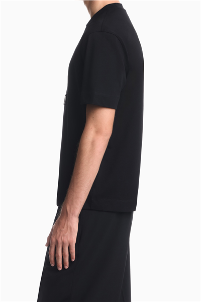 Emporio Armani Erkek Bisiklet Yaka T-Shirt Siyah