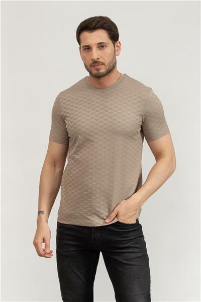 Emporio Armani Erkek Bisiklet Yaka T-Shirt