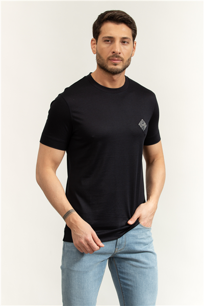Emporio Armani Erkek Bisiklet Yaka T-Shirt