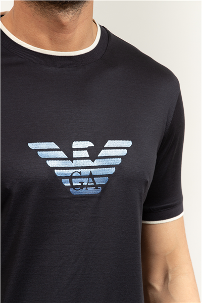 Emporio Armani Erkek Bisiklet Yaka T-Shirt