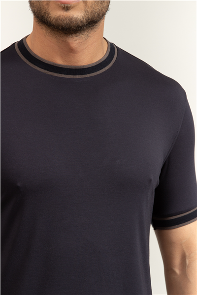 Emporio Armani Erkek Bisiklet Yaka T-Shirt