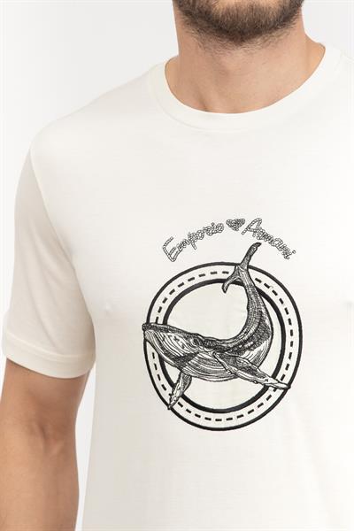 Emporio Armani Erkek Bisiklet Yaka T-Shirt