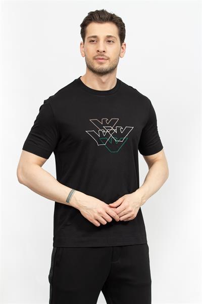 Emporio Armani Erkek Bisiklet Yaka T-Shirt
