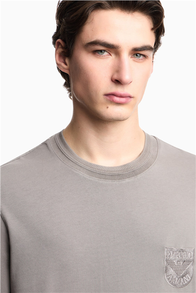 Emporio Armani Erkek Bisiklet Yaka T-Shirt