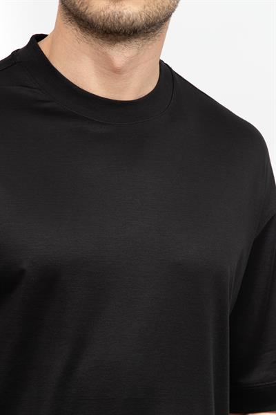 Emporio Armani Erkek Bisiklet Yaka T-Shirt Siyah