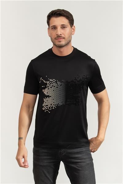 Emporio Armani Erkek Bisiklet Yaka T-Shirt