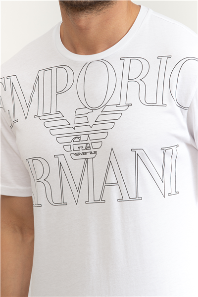 Emporio Armani Erkek Bisiklet Yaka T-Shirt