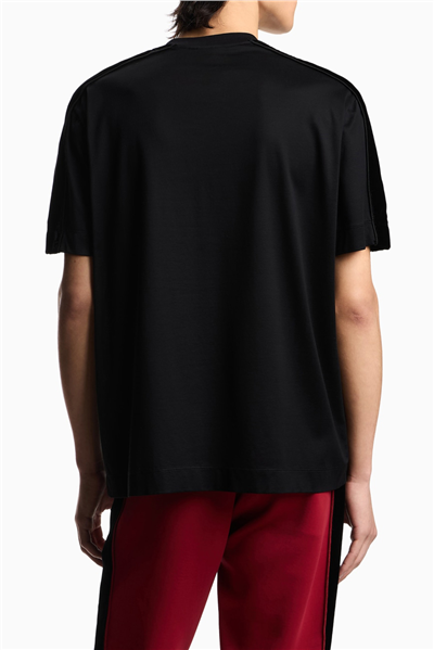Emporio Armani Erkek Bisiklet Yaka T-Shirt Siyah