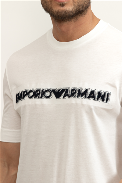 Emporio Armani Erkek Bisiklet Yaka T-Shirt
