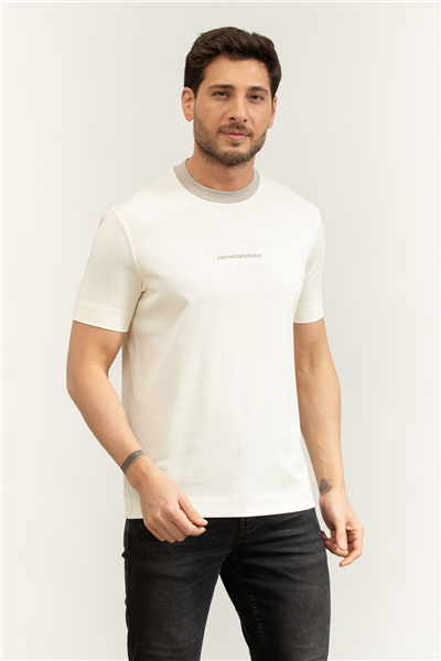 Emporio Armani Erkek Bisiklet Yaka T-Shirt