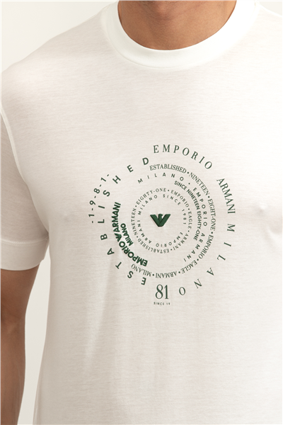 Emporio Armani Erkek Bisiklet Yaka T-Shirt