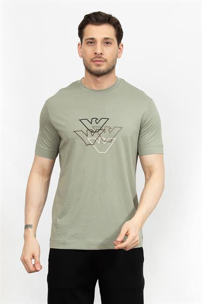 Emporio Armani Erkek Bisiklet Yaka T-Shirt
