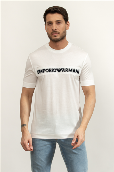 Emporio Armani Erkek Bisiklet Yaka T-Shirt