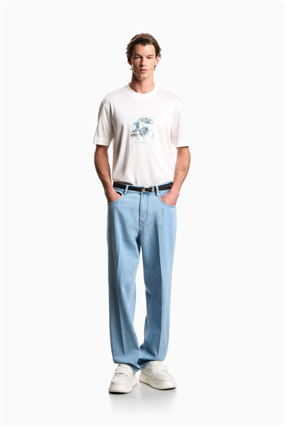 Emporio Armani Erkek Bisiklet Yaka T-Shirt