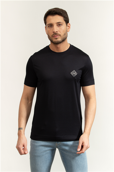 Emporio Armani Erkek Bisiklet Yaka T-Shirt
