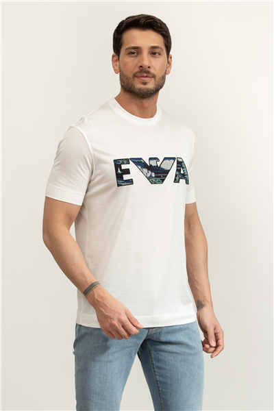 Emporio Armani Erkek Bisiklet Yaka T-Shirt