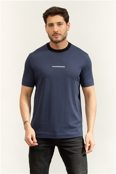 Emporio Armani Erkek Bisiklet Yaka T-Shirt