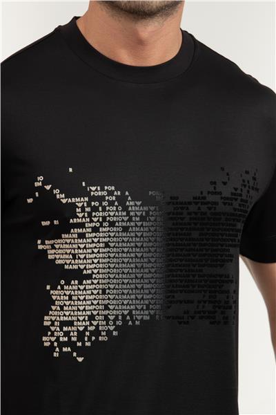 Emporio Armani Erkek Bisiklet Yaka T-Shirt