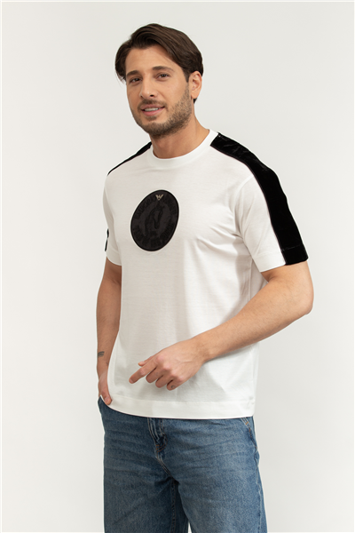 Emporio Armani Erkek Bisiklet Yaka T-Shirt