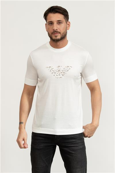 Emporio Armani Erkek Bisiklet Yaka T-Shirt