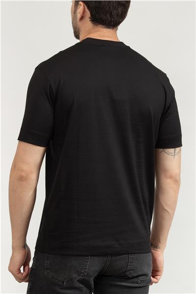 Emporio Armani Erkek Bisiklet Yaka T-Shirt Siyah