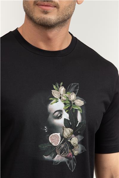 Emporio Armani Erkek Bisiklet Yaka T-Shirt