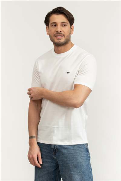 Emporio Armani Erkek Bisiklet Yaka T-Shirt