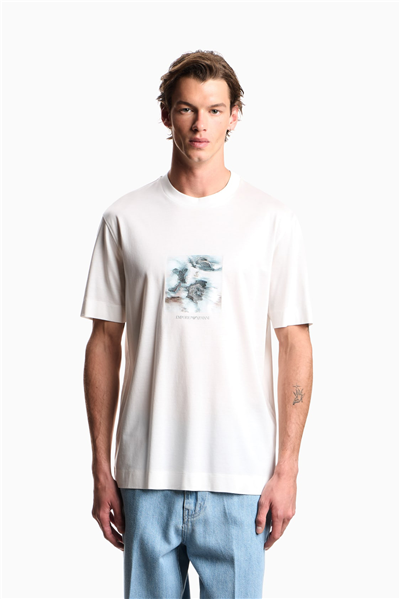 Emporio Armani Erkek Bisiklet Yaka T-Shirt