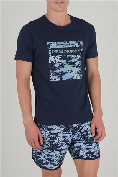 Emporio Armani Erkek Bisiklet Yaka T-Shirt