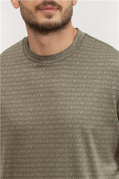 Emporio Armani Erkek Bisiklet Yaka T-Shirt