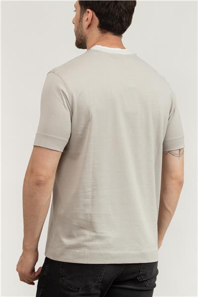 Emporio Armani Erkek Bisiklet Yaka T-Shirt