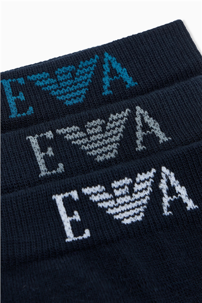 Emporio Armani Erkek Çorap Seti Çok Renkli