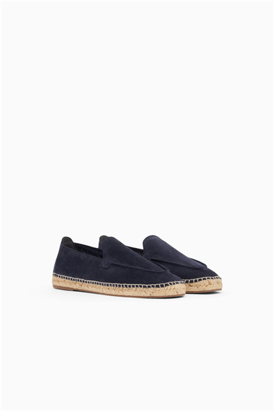 Emporio Armani Erkek Espadril Lacivert
