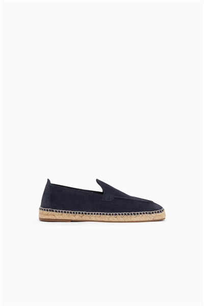 Emporio Armani Erkek Espadril Lacivert