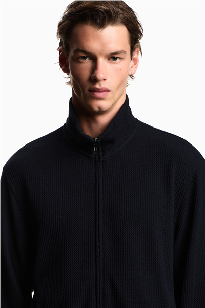 Emporio Armani Erkek Fermuarlı Sweatshirt