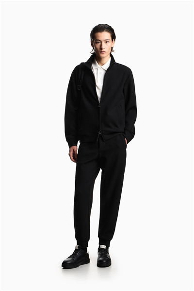 Emporio Armani Erkek Fermuarlı Sweatshirt