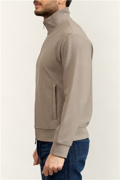 Emporio Armani Erkek Fermuarlı Sweatshirt