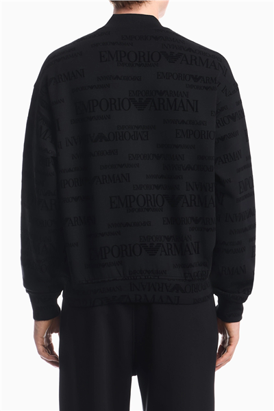 Emporio Armani Erkek Fermuarlı Sweatshirt