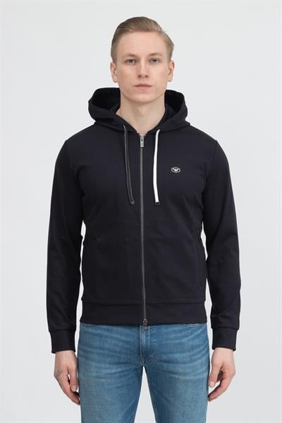 Emporio Armani Erkek Fermuarlı Sweatshirt