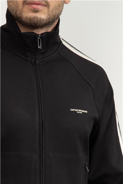 Emporio Armani Erkek Fermuarlı Sweatshirt