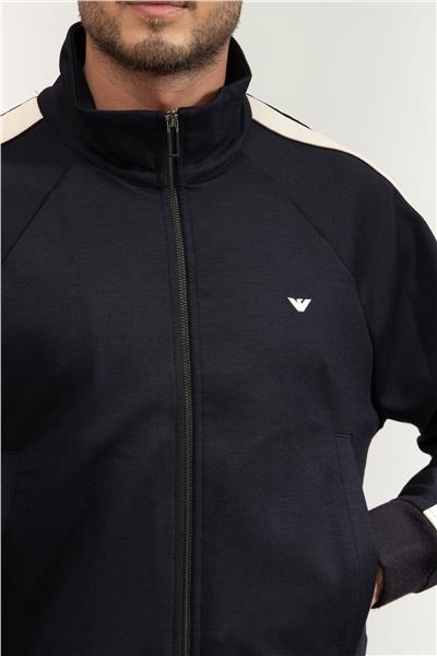 Emporio Armani Erkek Fermuarlı Sweatshirt