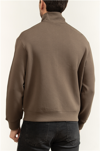 Emporio Armani Erkek Fermuarlı Sweatshirt